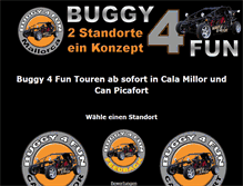 Tablet Screenshot of buggy4fun.com